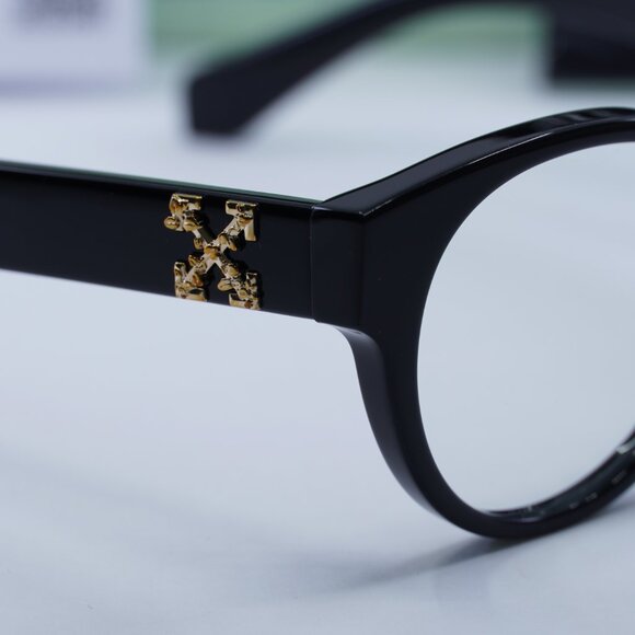 Final Price! Off-White OERJ007 STYLE 2 AF 1000 Black Eyeglasses 50mm - Picture 9 of 10